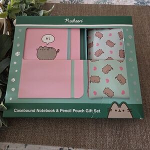 Pusheen Pink and Mint Green Stationery Set